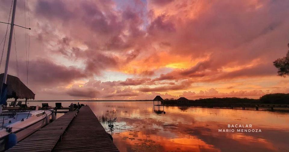 Cabanas Hostal & Camping Magic Bacalar Exterior foto