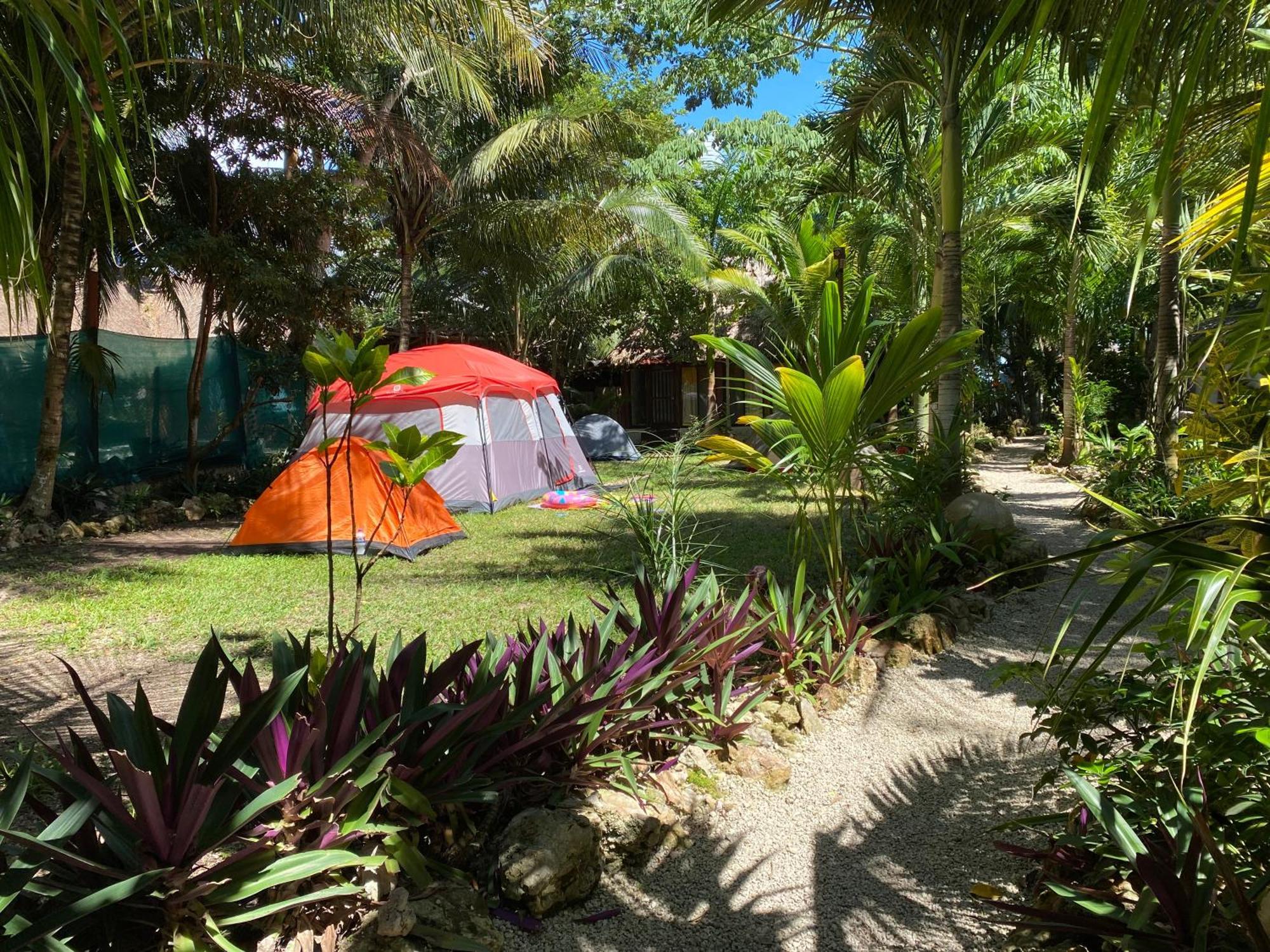 Cabanas Hostal & Camping Magic Bacalar Exterior foto